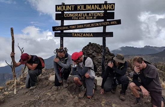Kilimanjaro Day Hike Tour via Shira Route Cathedral Point Plateau