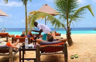 Beachfront Relaxation in Zanzibar